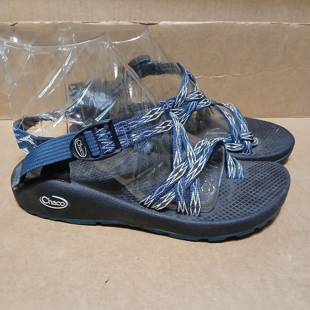 Women's 8 Chaco ZX/2 Classic Sandals Water Sport Shoes Green White